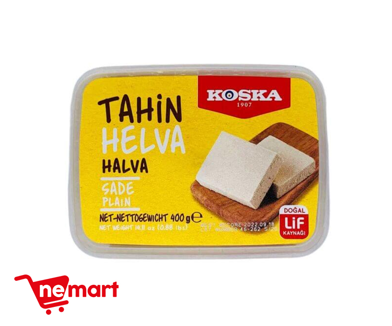 KOSKA Plain Halva 400g
