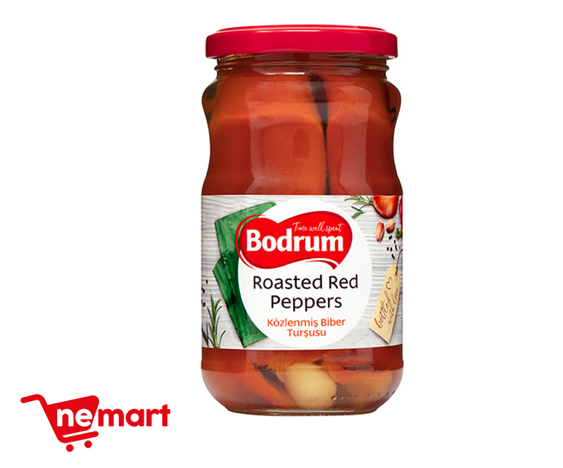 Bodrum Roasted Red Peppers / Kozlenmis Biber Tursusu 340g