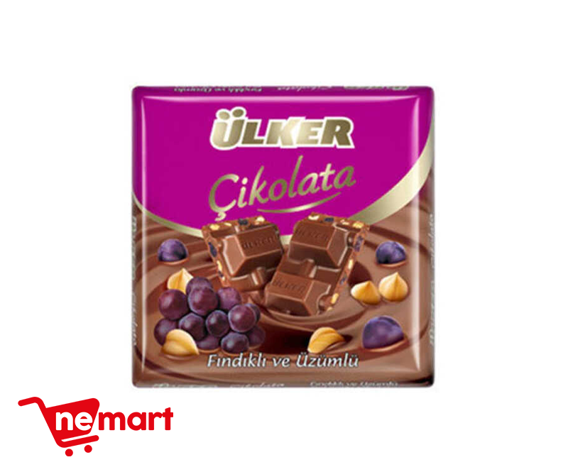 ULKER HAZELNUT&RASINS 65g
