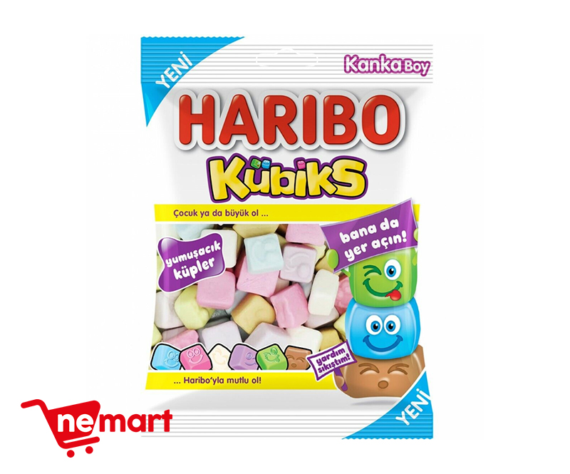 Haribo Kubiks (Halal) 80g