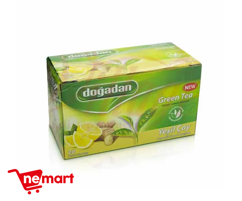 DOGADAN GNGR GREEN TEA 20pcs
