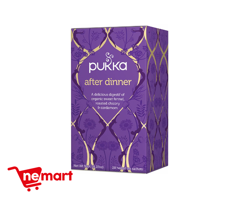 PUKKA ORG. AFTER DINNER TEA 30GR X 20TB