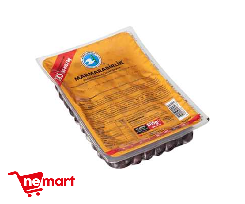 MARMARA BIRLIK BLACK OLIVES 3XS 800g
