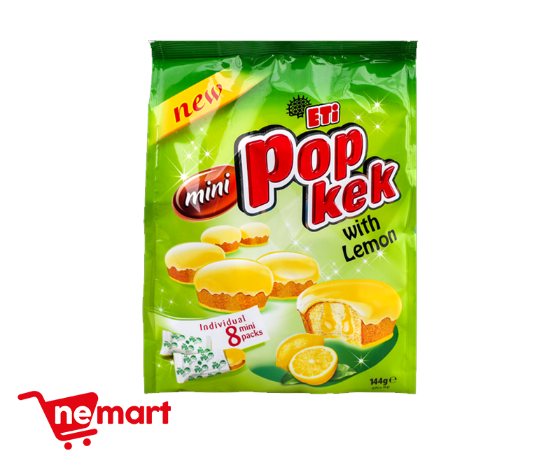 ETI MINI POP KEK WITH LEMON 144g