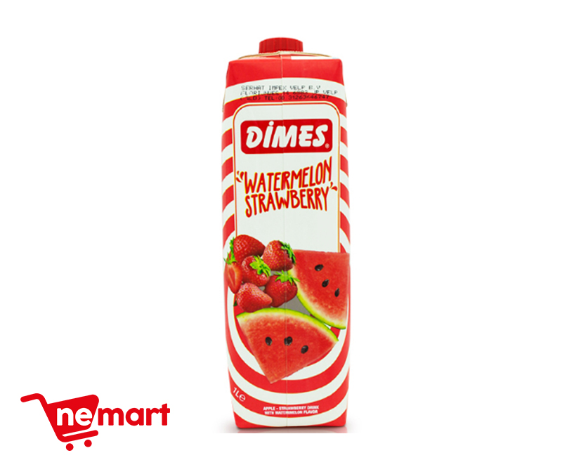 Dimes Watermelon & Strawberry Juice 1L