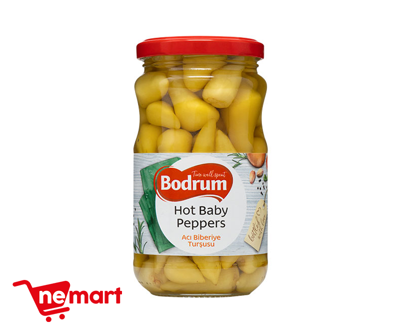 Bodrum Baby Peppers Hot Pickles 330g