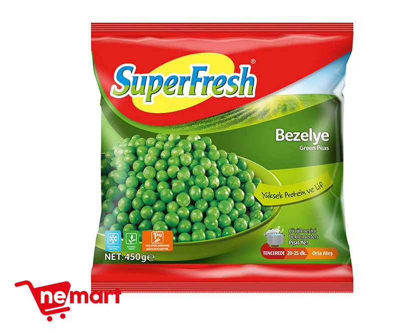 Superfresh Garden Peas / Bezelye 450g