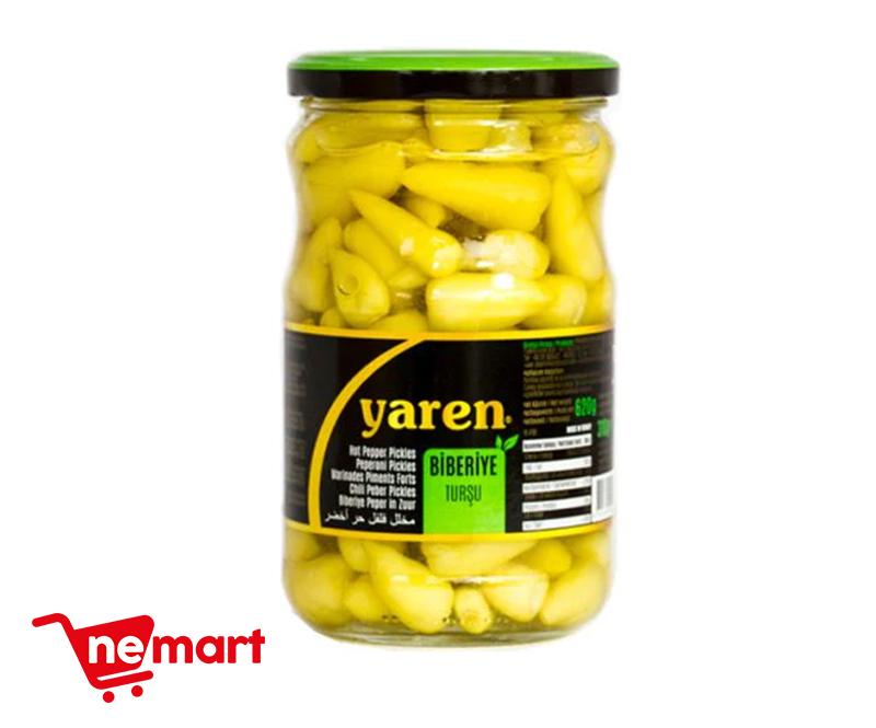 Yaren Pickles / Biberiye Tursu 720g