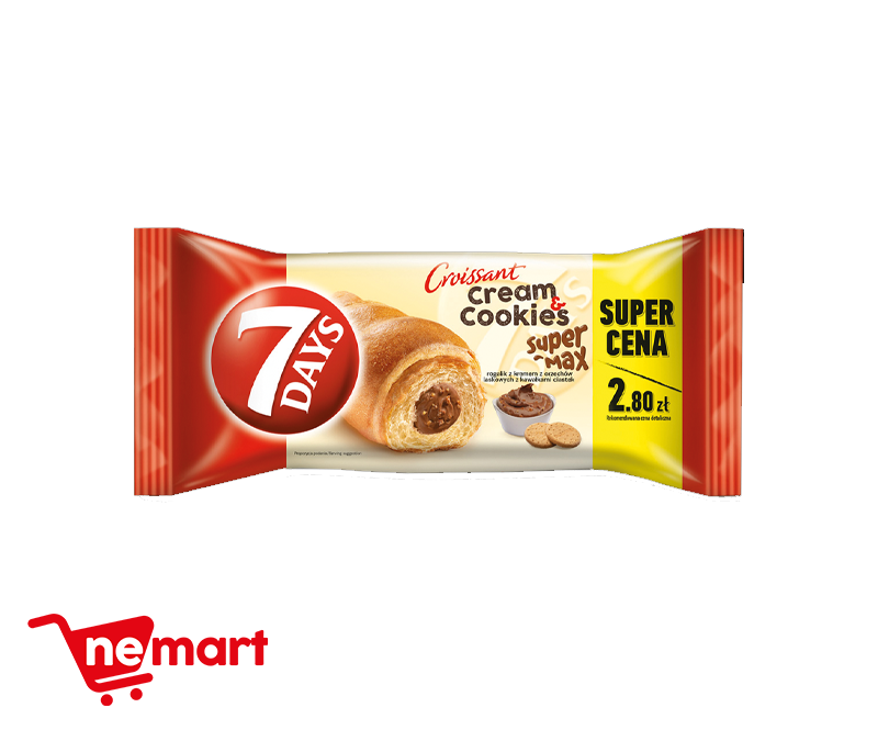 7DAYS CREAM COOKIES HAZELNUT 110G