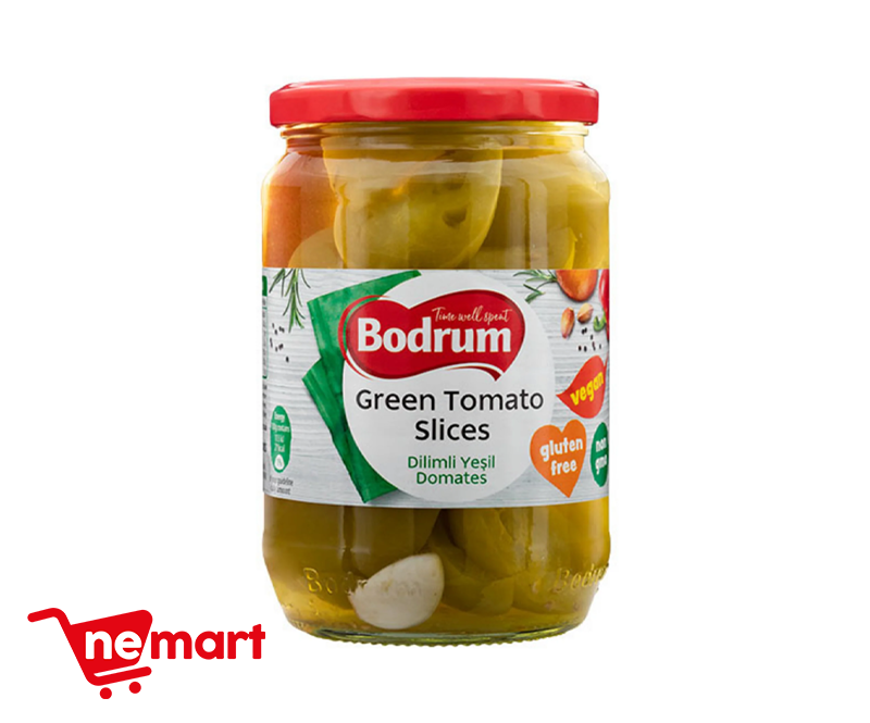 5BODRUM 720CC TOMATO PICKLES GREEN  670G 