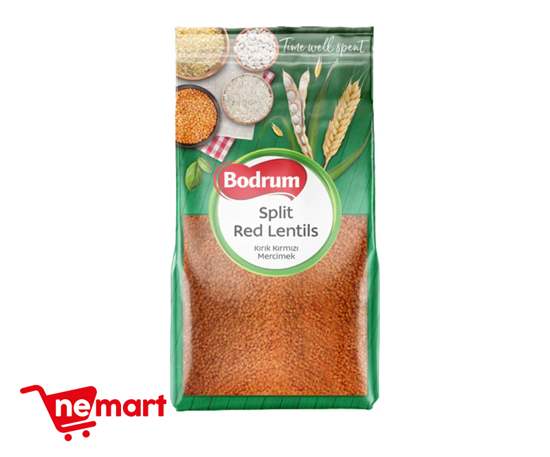 Bodrum Split Red Lentils / Kirik Kirmizi Mercimek 5kg
