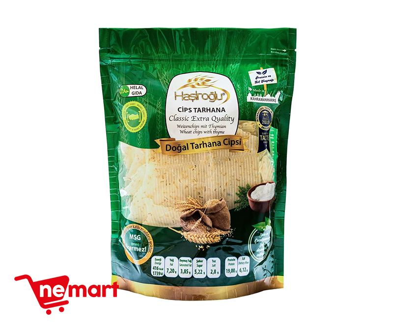 Hasiroglu Natural Bol Yogurtlu Tarhana Chips 450g