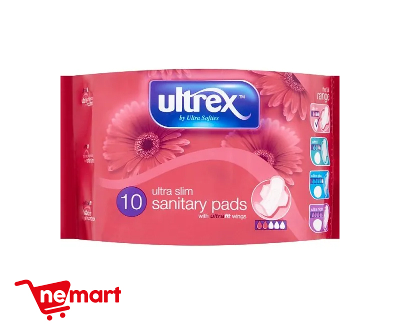 Ultrex Ultra Slim Sanitary Pads With Wings