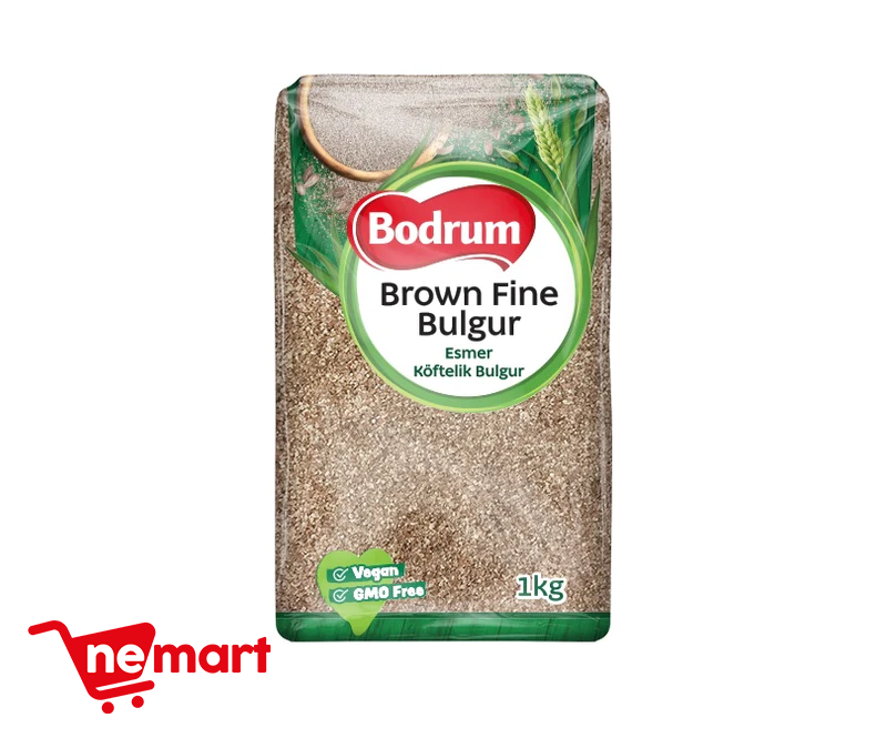 1BODRUM BROWN BULGUR FINE  1KG 