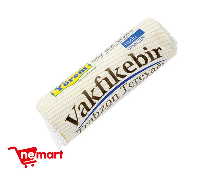 Yorem Vakfikebir Salted Roll Butter / Tereyagi Tuzlu 250g