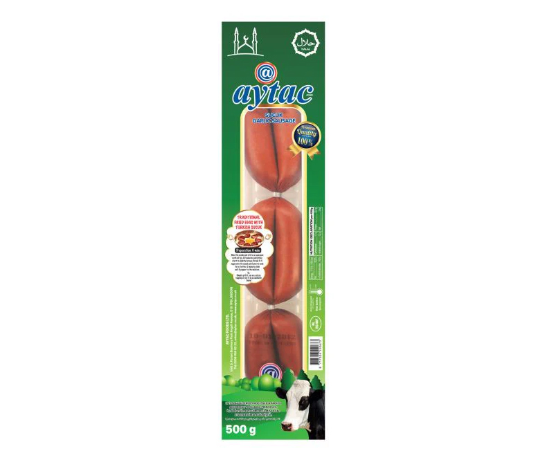 Aytac Sucuk Garlic Sausage 500g