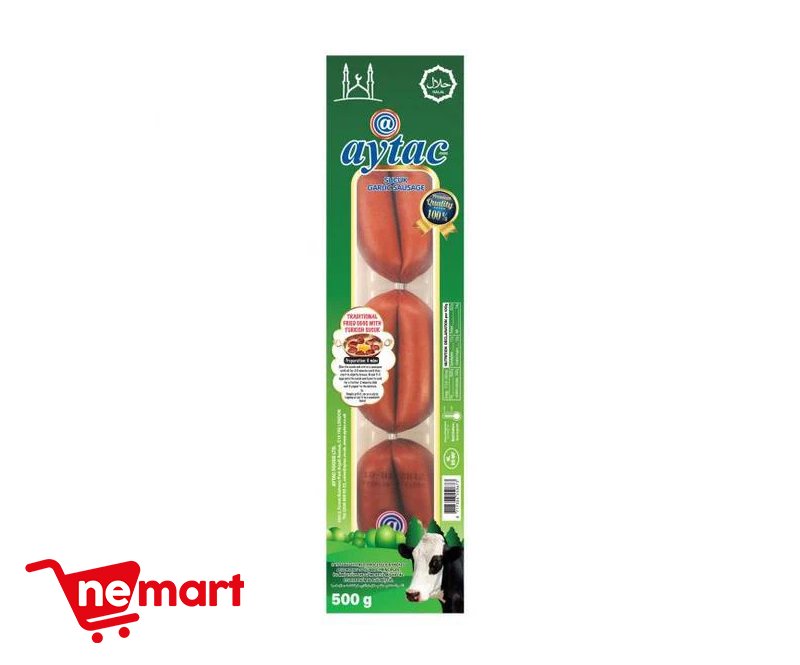 AYTAC GARLIC SAUSAGE FINGER 500g