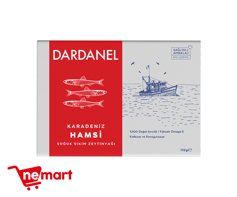 DARDANEL KARADENIZ HAMSI 110g