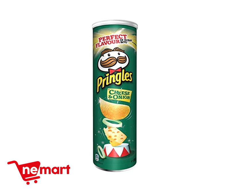 PRINGLES CHEESE&ONION 200g