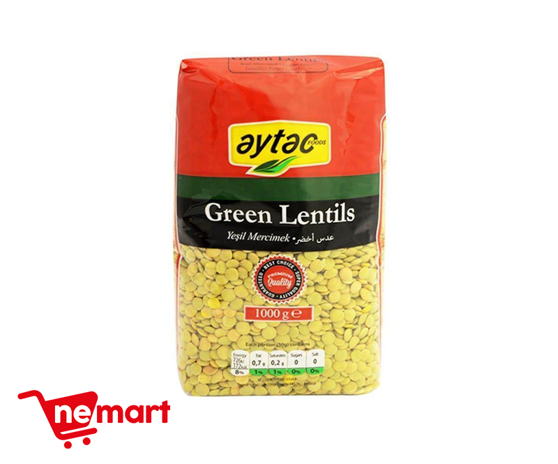 AYTAC GREEN LENTILS  1kg