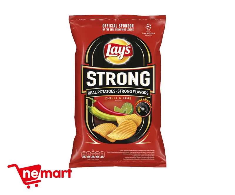 LAY'S STRONG CHILLI & LIME 130g