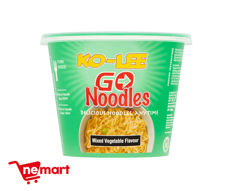 Ko-Lee Go Noodles Mixed Vegetable Flavour 65g