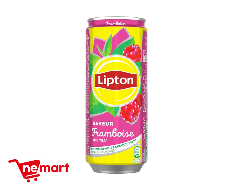 Lipton Ice Tea Raspberry Framboise Flavour Can 330ml