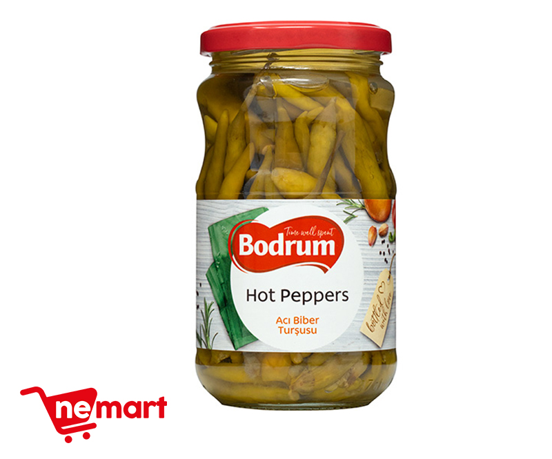 BODRUM HOT PEPPERS PICKLED 330G