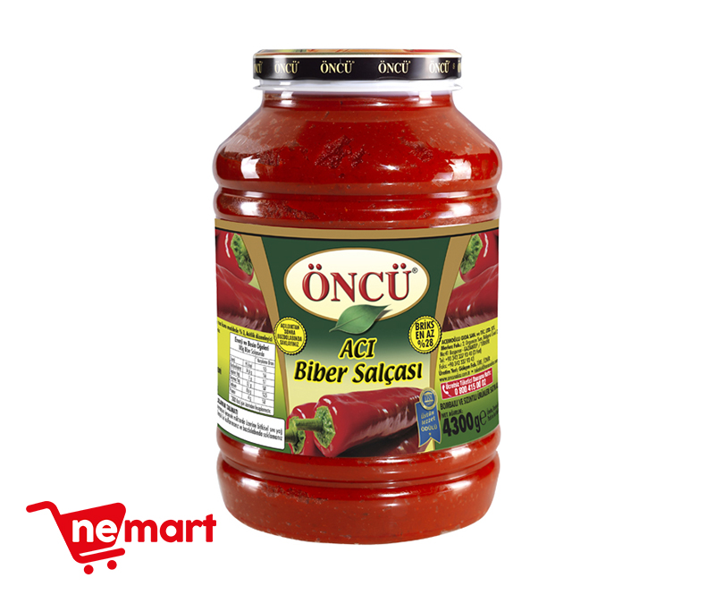 Oncu Chilli Pepper Paste 4300g