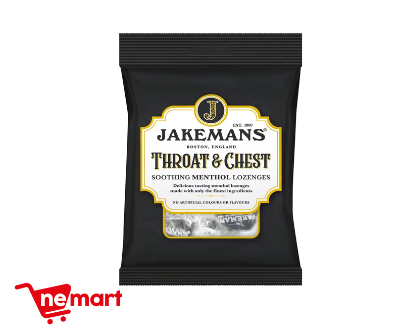 Jakemans Throat & Chest Soothing Lozenges 160G