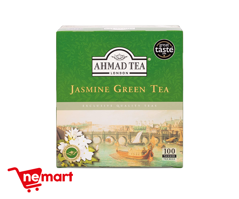 AHMAD JASMINE GREEN T 100bags