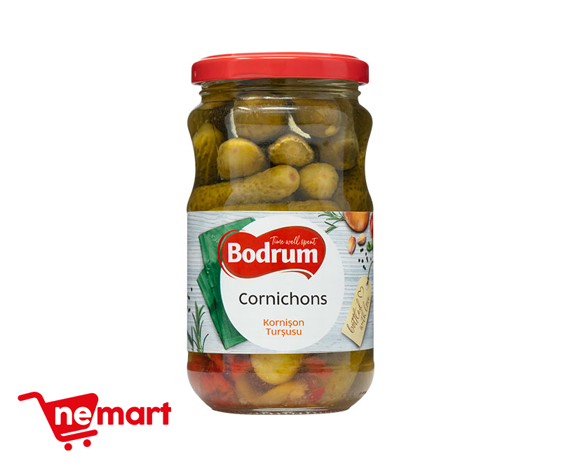 Bodrum Pickled Cornichons 330g