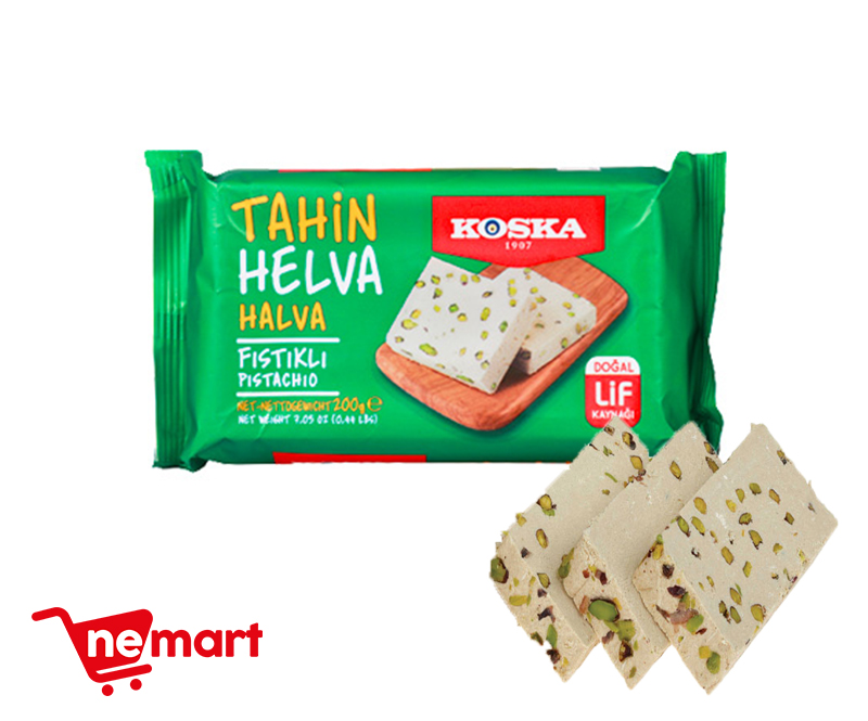 Koska Premium Tahin Halva with Pistachio 350g