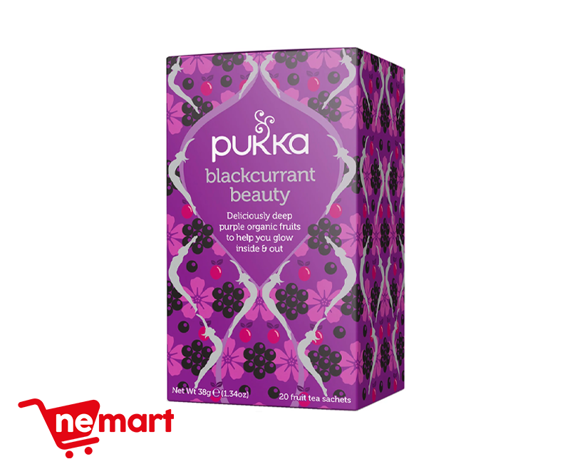 PUKKA ORG. BLCKCRRNT BTY TEA 30GR X 20TB
