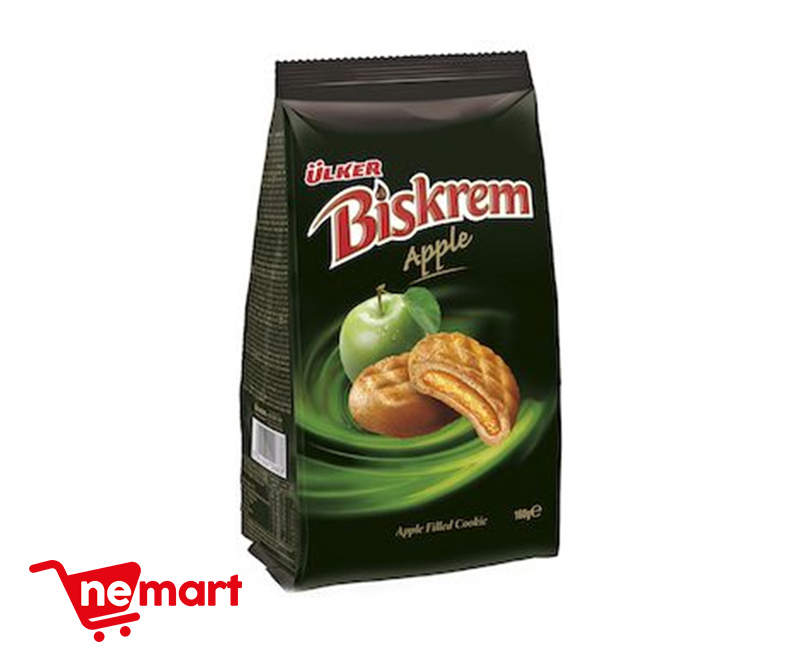 ULKER BISKREM APPLE BISCUITS BAG 160g