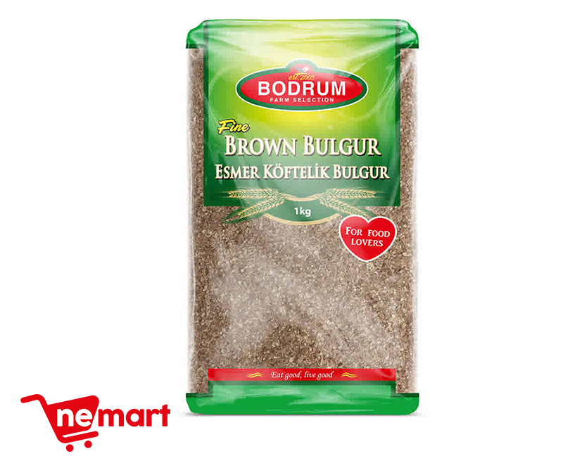 Bodrum Brown Fine Bulgur / Esmer Koftelik Bulgur 1kg