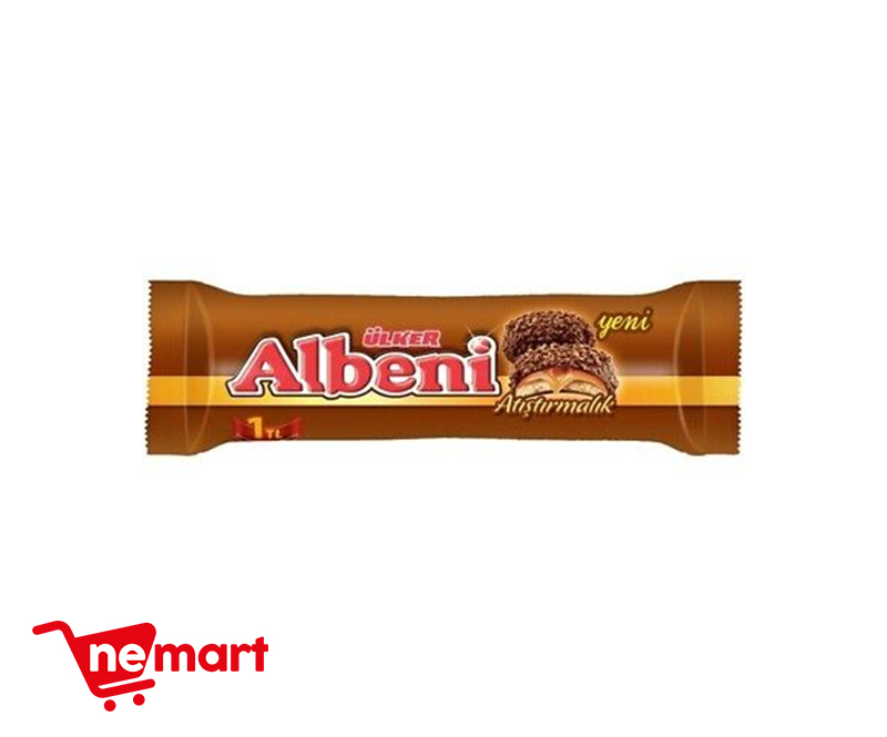 ULKER Albeni Chocolate Covered Biscuit Snack