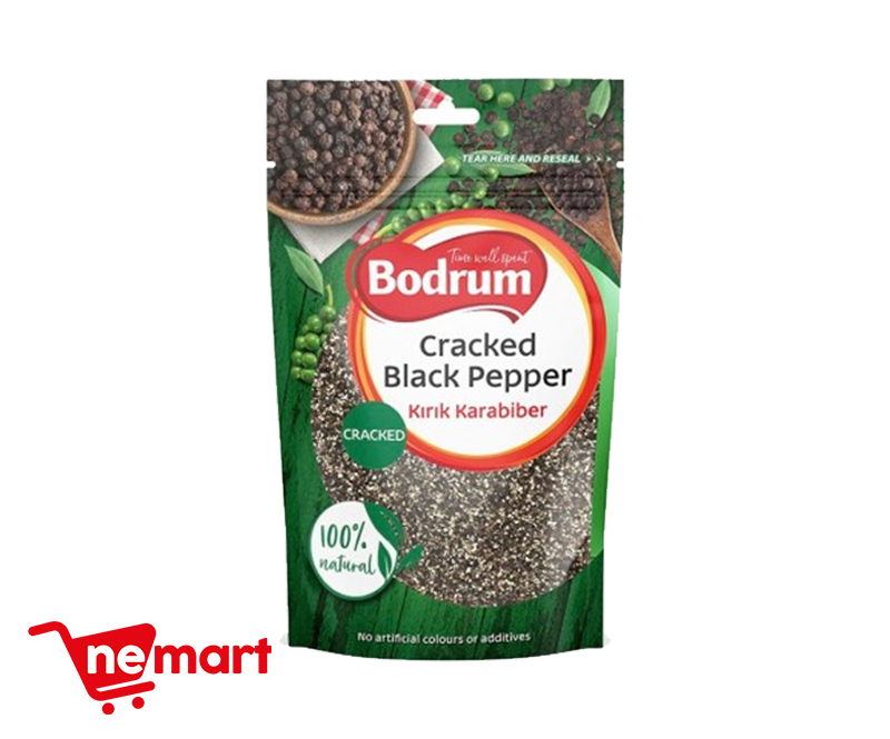 7BODRUM SPICE BLACK PEPPER COARSE GROUND  100G 