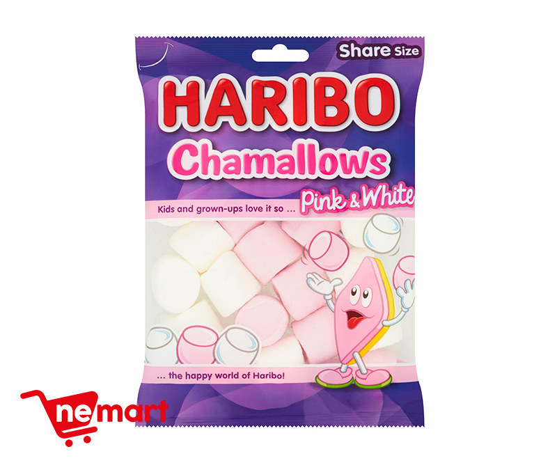 HARIBO Chamallows Pink & White (Halal) 140g