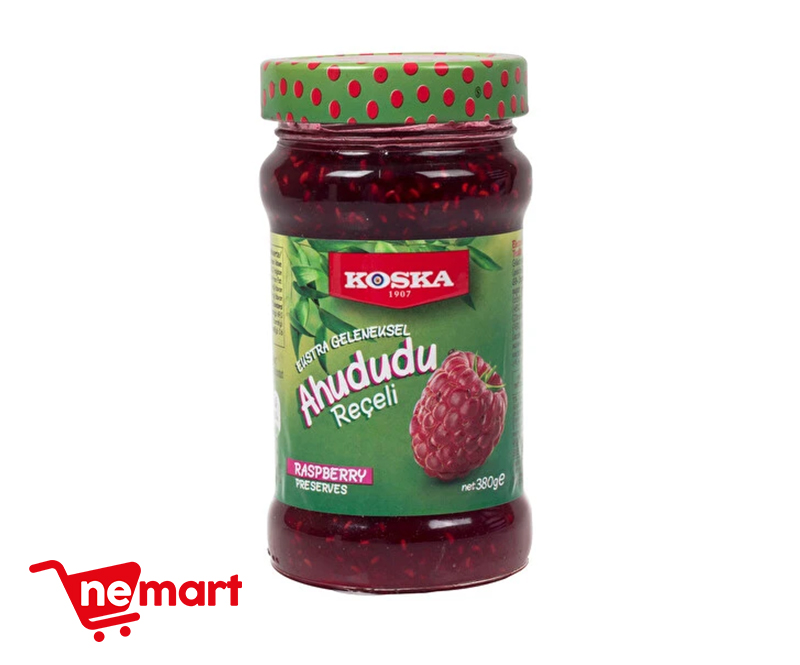 Koska Raspberry Jam / Ahududu Receli 380g