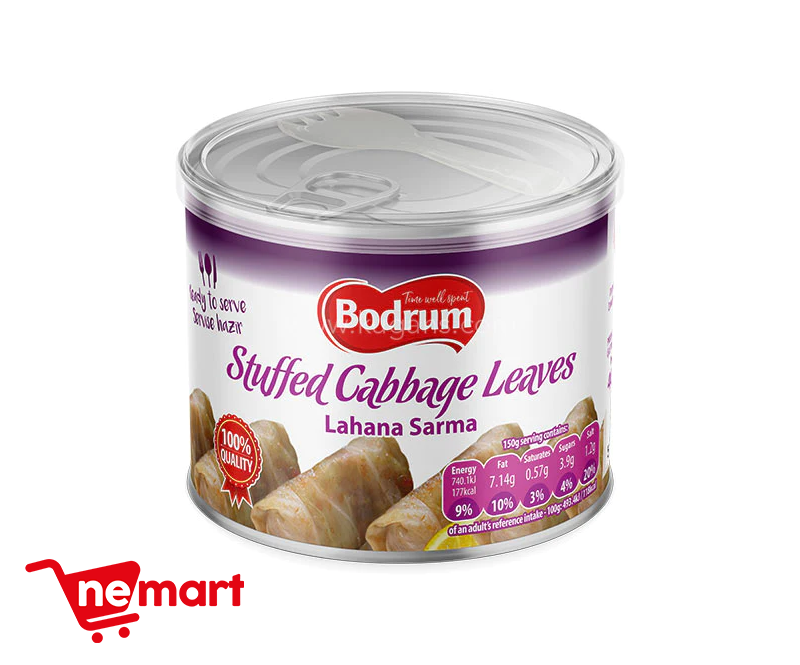 BODRUM R.M. STUFFED CABBAGE LEAVES  400G 