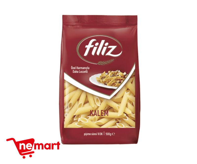 FILIZ PASTA PENNE RIGATE (KALEM)  500G 