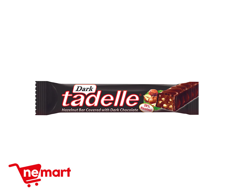 Tadelle Hazelnut Bar with Dark Chocolate 30g