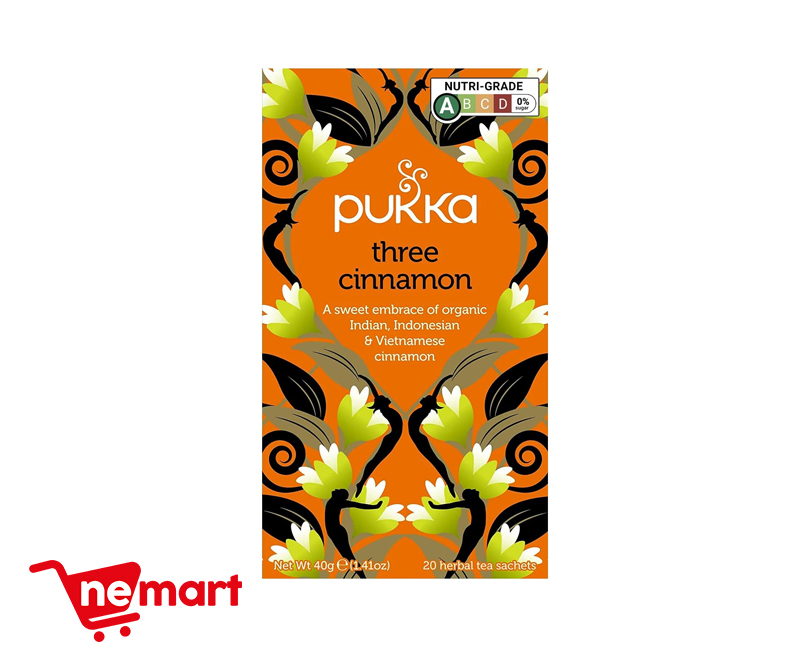 Pukka Three Cinnamon Organic Teabags