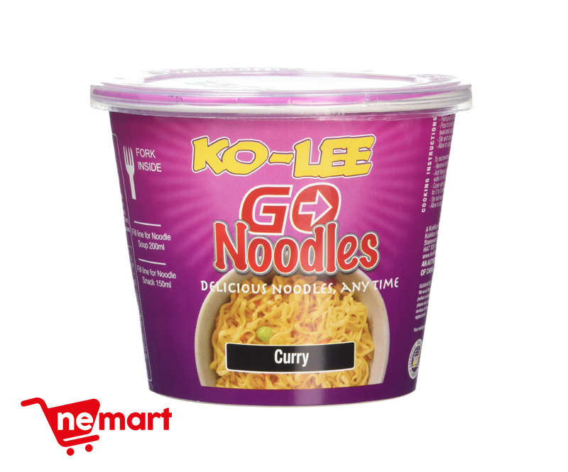 Ko-lee Go Cup Noodles Curry Flavour 65g