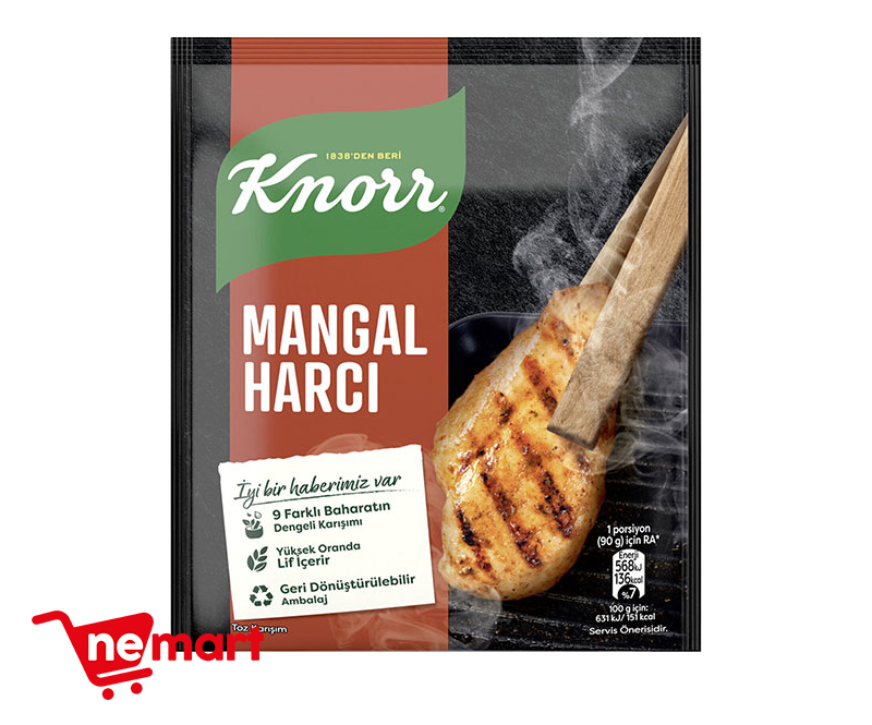 Knorr Barbeque Mix Spice / Mangal Harci 37Gr