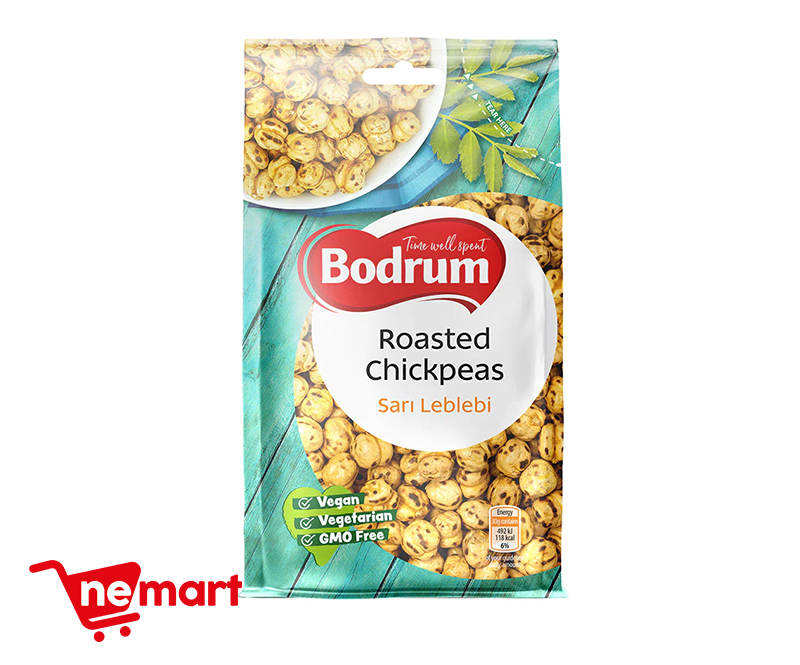 Bodrum Flame Roasted Chickpeas / Sari Leblebi 200g