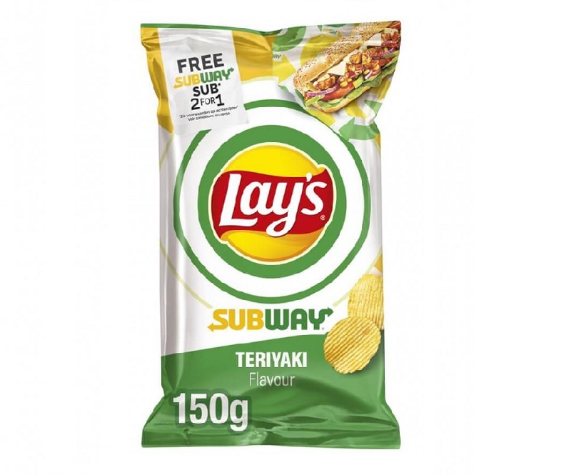 LAY SUBWAY TERIYAKI